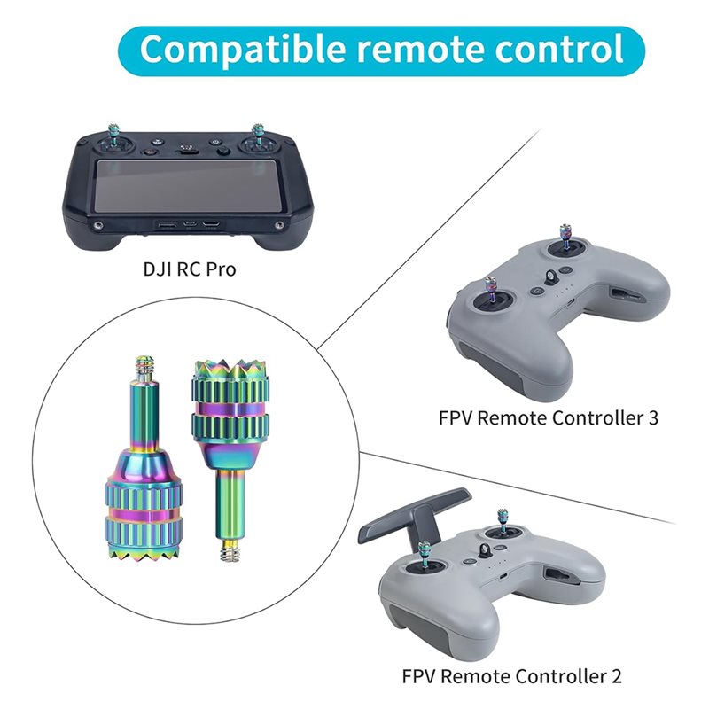 Joysticks de Controle Metálico - Drone Control Stick avaliação e preço