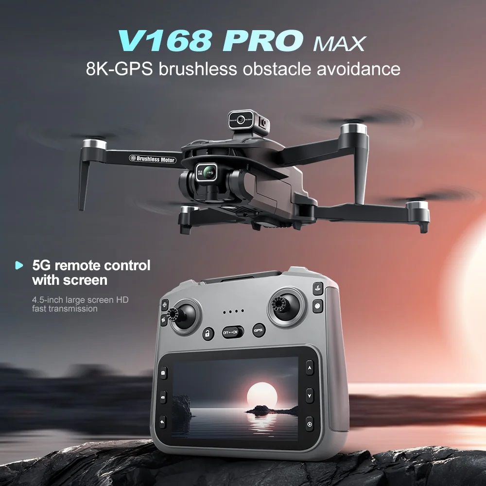 Drone Profissional V168 MAX GP - Jjrc Drone X12 avaliação e preço